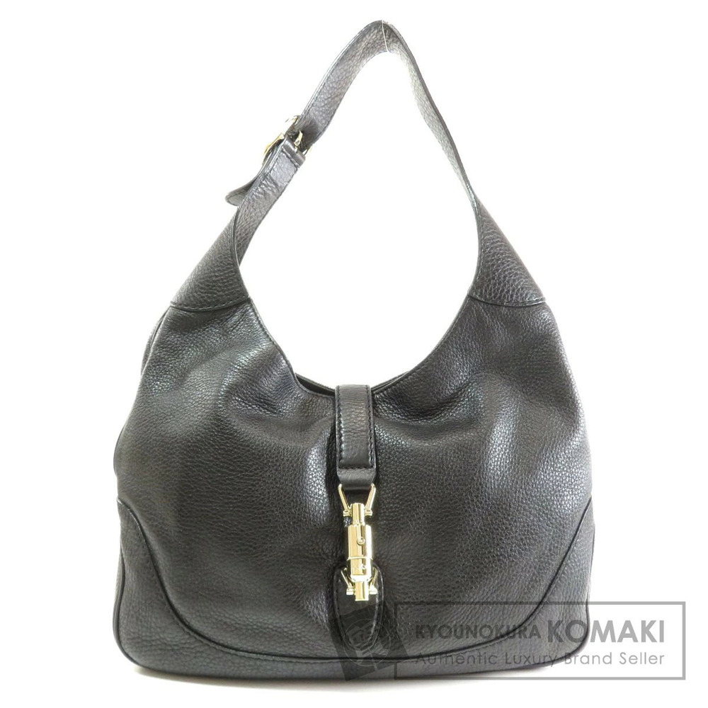Gucci Logo Shoulder Bag Leather